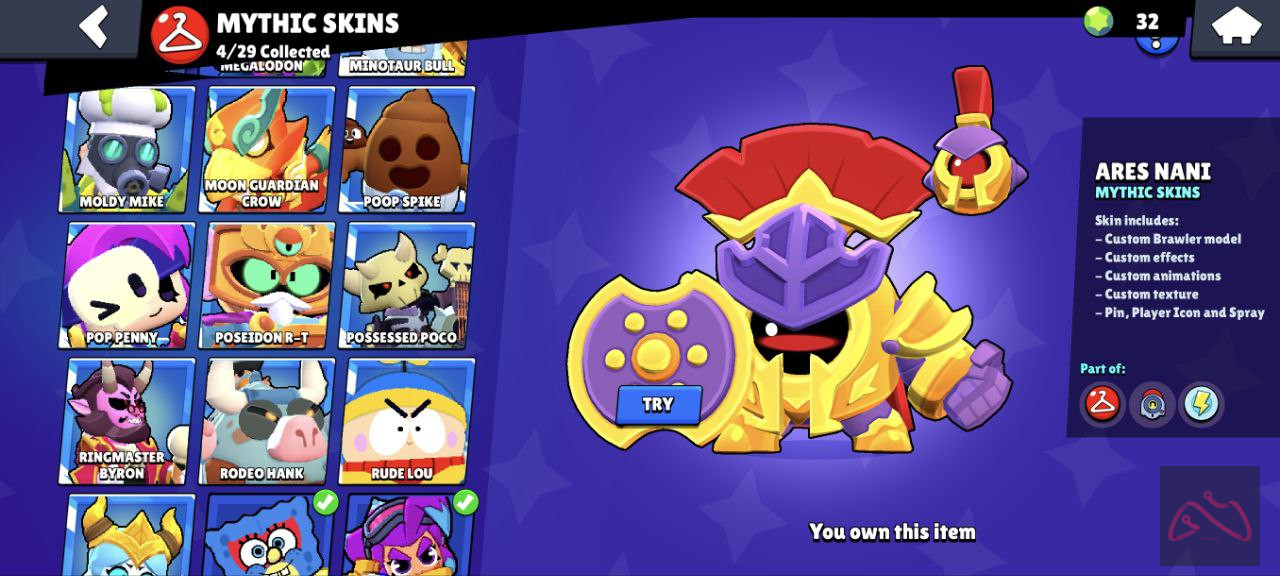 Brawl Stars | اکانت براول استارز کاپ 42966